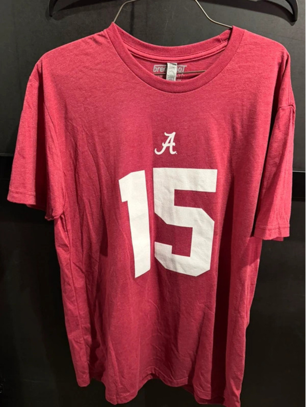 Alabama Crimson Tide Dallas Turner #15 Crewneck T-Shirt